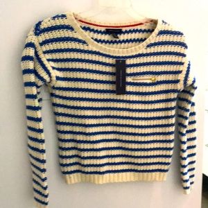 NWT Tommy Hilfiger women’s cotton sweater new